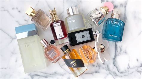 different perfumes brands.